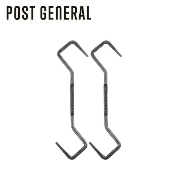 POST GENERAL ポストジェネラル INDUSTRIAL HOOK LONG -PACK2 ...