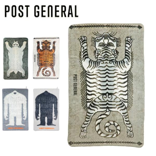 POST GENERAL ポストジェネラル FLANNEL FLEECE BLANKET フランネル...