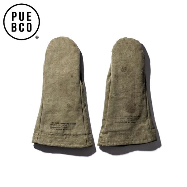 PUEBCO プエブコ VINTAGE TENT FABRIC MITTENS ビンテージテントファ...