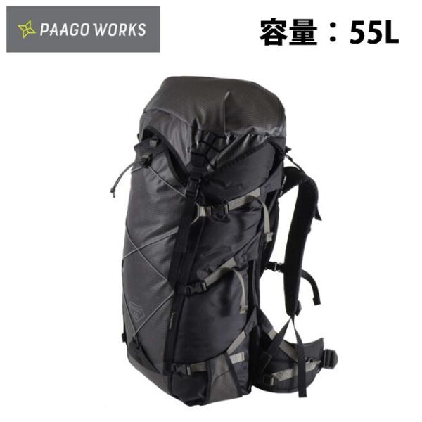 PaaGo WORKS パーゴワークス CARGO 55 カーゴ55 ブラック HP204BLK 【...