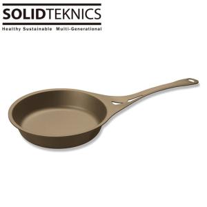 SOLIDTEKNICS ソリッドテクニクス Lightning frying pan 21cm ライトニングフライパン 73121 【アウトドア/キャンプ/焚き火/調理/IH/オーブン】