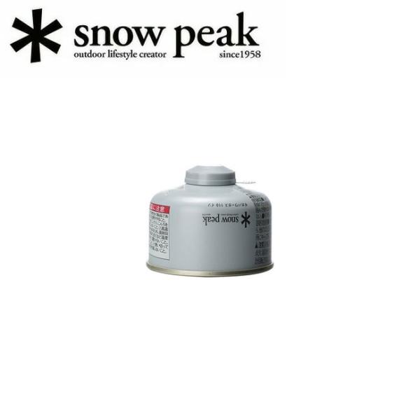Snow Peak スノーピーク ガスカートリッジ GigaPower Fuel 110 Iso ギ...