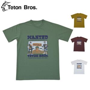 Teton Bros ティートンブロス Wanted Tee ウォンテッドティー TB221-330 【Tシャツ/半袖/トップス/メンズ】【メール便・代引不可】｜highball
