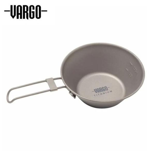 VARGO バーゴ チタニウムシェラカップ300 T-308 【計量カップ/キャンプ/アウトドア】