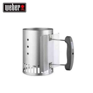 Weber ウェーバー コンパクトラピッドファイヤー チムニースターター 12916002/7447 【 火起こし BBQ グリル コンロ 焚き火 キャンプ アウトドア 】