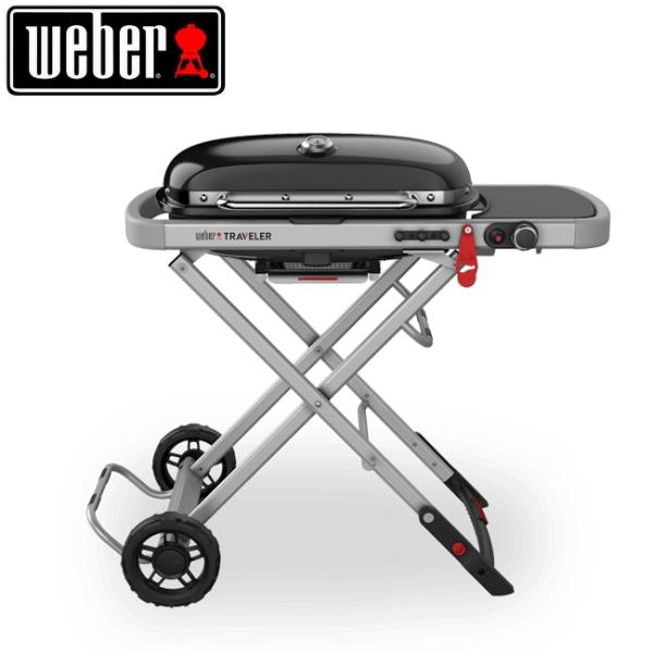 Weber ウェーバー Traveler ポータブルガスグリル 9010013 【BBQ/調理/料理...