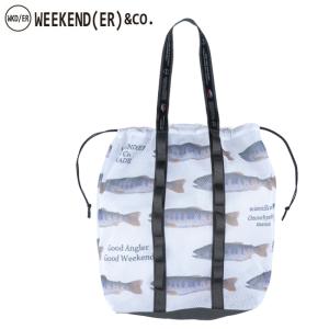 WEEKEND(ER) ウィークエンダー WEEKEND MESH LARGE TOTE BAG「To Fish」 ウィークエンドメッシュラージトートバッグ 79145 【カバン/巾着/アウトドア】｜highball