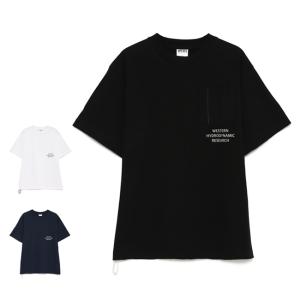 WHR ダブルエイチアール ウエスタンハイドロダイナミックリサーチ WORKER POCKET TEE ワーカーポケットティー MWHR22S8003-M 【Tシャツ/半袖】｜highball