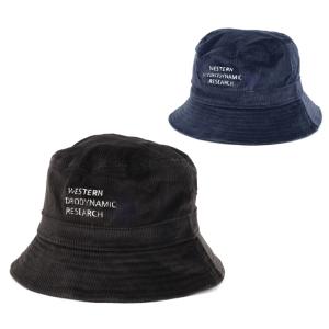 WHR ダブルエイチアール CORD PROMOTINAL bucket hat コードプロモーショナルバケットハット MWHR23A0218-U 【帽子/アウトドア】【メール便・代引不可】｜highball