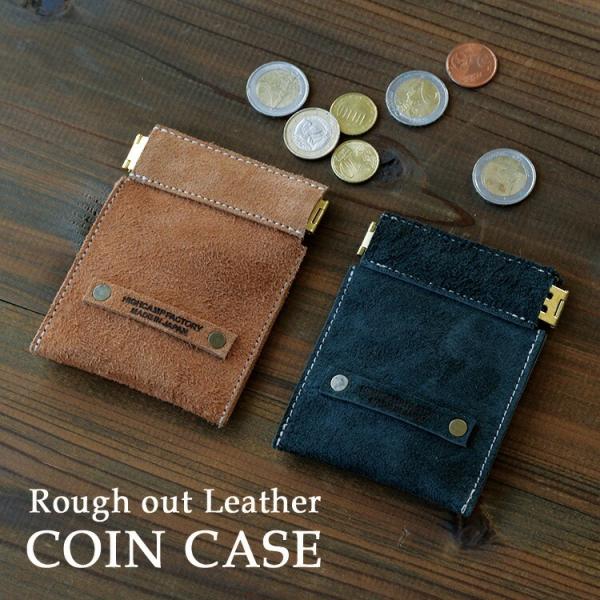 コインケース 小銭入れ ミニ財布 本革 マグネット バネ式 メンズ マルチポーチ ミニ 携帯 小物入...