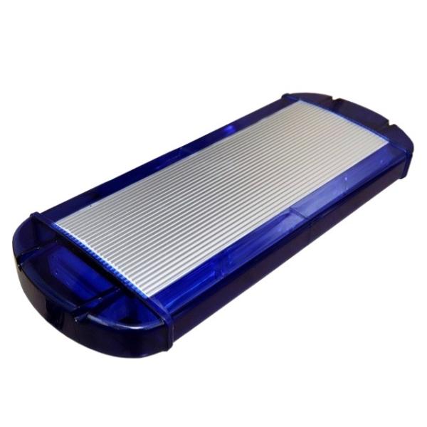 LED 青色回転灯 警告灯 パトランプ 青パト 防犯パトロール 積層灯 車載用 DC12V DC32...