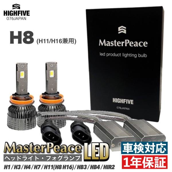 アクア ヘッドライト LED MasterPeace H11 NHP10 H23.12~H29.06...