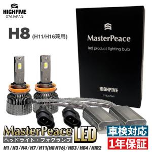 ソリオ H8 LED フォグランプ MasterPeace MA36S/46S/37S DC12-24V ハイパワー65W 防水対策IP68 6000K 高速静音ファン 360°角度調整ソケット 車検対応｜highfive2