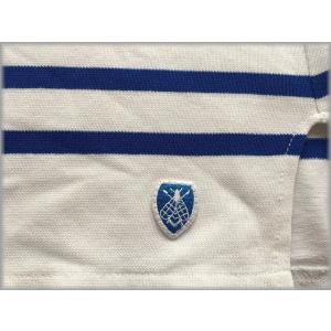 フランス製 ORCIVAL オーチバル オーシバル バスクシャツ  ボーダー 白 青 サイズ3 [B...