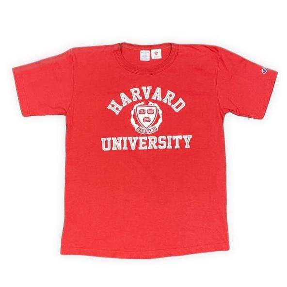 米国製 MADE IN USA チャンピオン Tシャツ T1011 ハーバード HARVARD カレ...