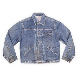 60's 米国製 ラングラー Wrangler 111MJ 3ポケット ビンテージ デニムジャケット...