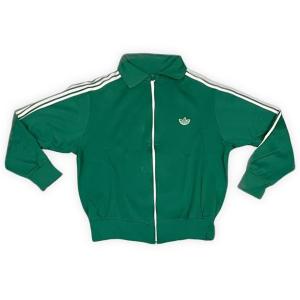 80's ビンテージ アディダス adidas ジャージ トラックトップ 襟 ワッペントレフォイル ...