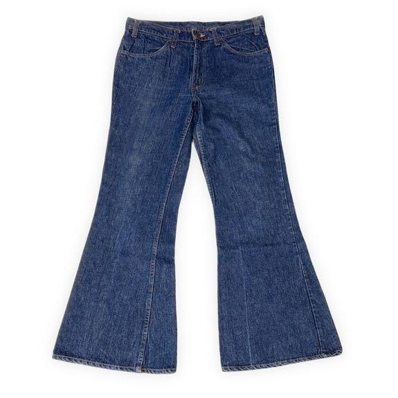 米国製 70's リーバイス LEVI'S ビンテージ 684-0217 デニム ベルボトム ビッグ...
