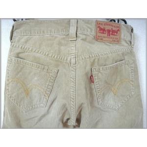 リーバイス Levi's タイプ1 TYPE1ジーンズ 901 ストレート コーデュロイ ベージュ ...