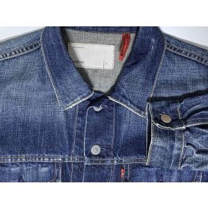 リーバイスレッドループ LEVI'S redloop 70599-0597 サドルステッチデニムトラッカージャケット インディゴ サイズL [k-0068]｜highground