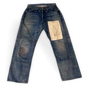 2003年 日本製 リーバイス LEVI'S LVC 125 501XX 1886年モデル シンチバック 加工 カスタマイズ 表記W32 実寸78L77 [k-0223]｜highground