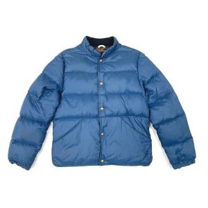 70's 米国製 黒タグ エディーバウアー Eddie Bauer ダウンジャケット リップストップ...