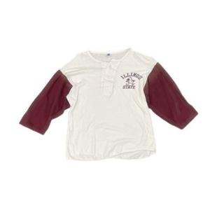 ヨウジヤマモト POUR HOMME ボーダー カットソー ロンt y's S'YTE（サイト） ボーダー柄 長袖 Tシャツ L ホワイト ヨウジヤマモト