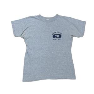 Champion◇80s/トリコタグ/フットボールTシャツ/L/コットン/RED