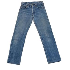 米国製 80's リーバイス LEVI'S 501 ハチマル 色落ち良 ヒゲ W28L36 実寸W67 L75cm [l-0521]｜highground