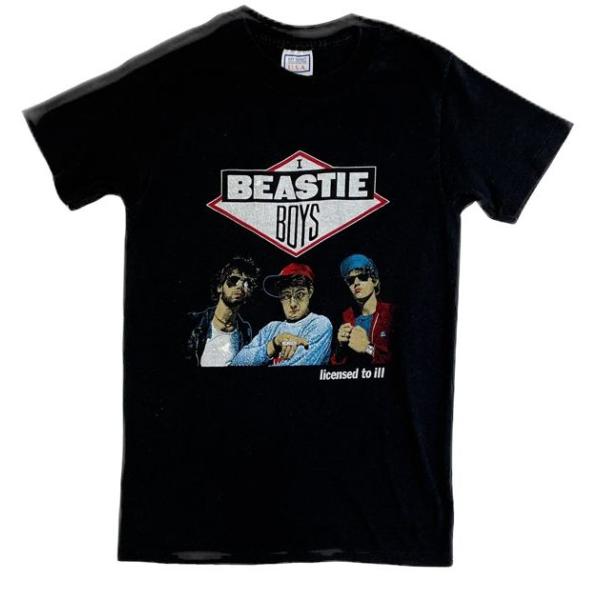 80's ビンテージ バンドT ビースティボーイズ BEASTIE BOYS Tシャツ Licens...