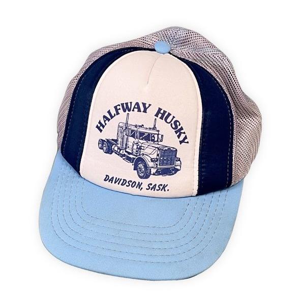 80's 90's YUPOONG ビンテージ トラッカーキャップ メッシュキャップ HALFWAY...