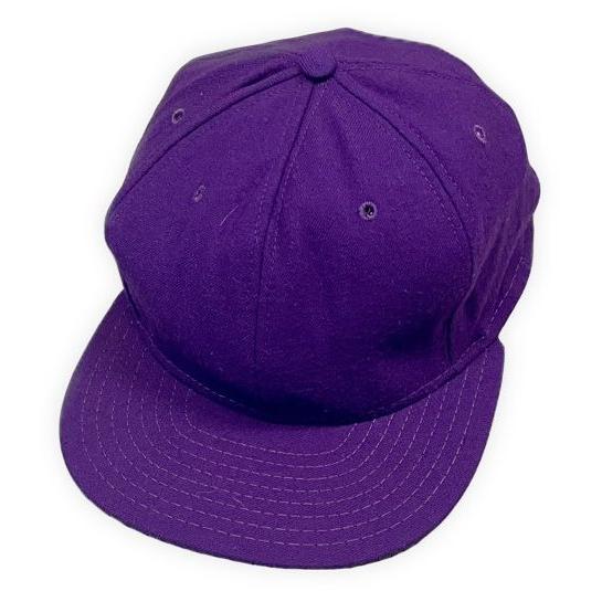 デッドストック 80's 米国製 AJD ビンテージ ベースボール キャップ 帽子 無地 ソリッド ...