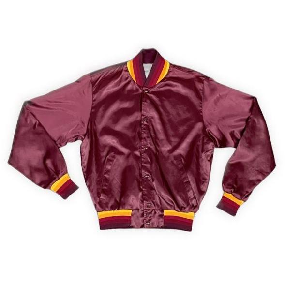 80's 90's 米国製 Swingster スウィングスター ナイロンサテン ジャケット スタジ...