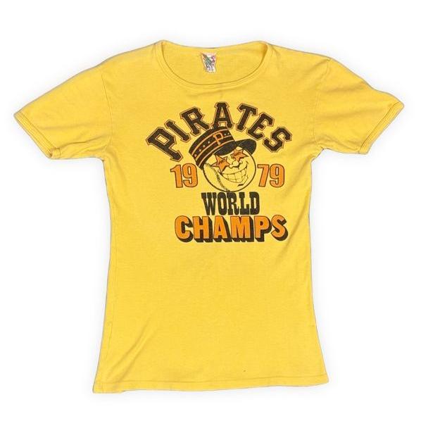 70's 80's ルーマニア製 TNT ビンテージ Tシャツ ユーロT MLB パイレーツ PIR...