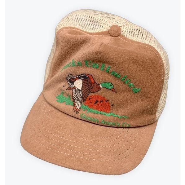 80's 米国製 メッシュ トラッカーキャップ 帽子 Ducks Unlimited ダックス・アン...