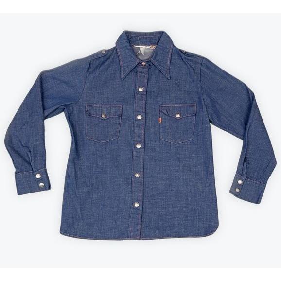 70's リーバイス LEVI'S オレンジタブ レディース ビンテージ デニムジャケット ジージャ...
