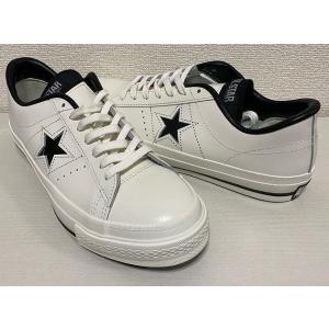 デッドストック 日本製 コンバース ワンスター CONVERSE ONE STAR OX 白黒 レザ...