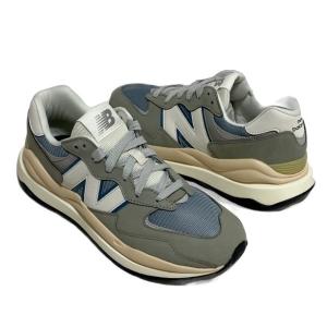 未使用 ニューバランス new balance M5740LLG グレー スティールブルー サイズ2...