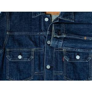 90's 90年代 1995 日本製 リーバイス LEVI'S デニムジャケット 71507 XX 2nd セカンド 復刻 サイズ38 [o-0123]｜highground