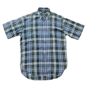 CHALLENGER オンブレーシャツ CHALLENGER/L/S CHECK WORK SHRIT（GRAY）［チェックワーク