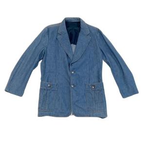 70's MADE IN USA ビンテージ リー Lee Set デニム テーラードジャケット 2...