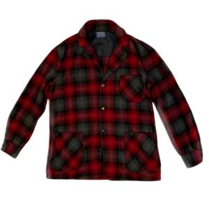 60's 米国製 ペンドルトン PENDLETON ウール 3ボタン テーラード ジャケット くるみ...