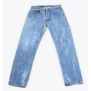 米国製 80's 1983 リーバイス LEVI'S 501 ハチマル 内股シングル 653工場 表記W34 L36 実寸W80 L84cm [ta-0975]｜highground