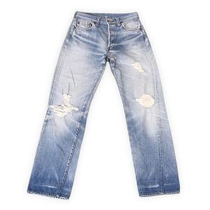 80's 1983 米国製 リーバイス LEVI'S 501 レッドライン 赤耳 裾チェーンステッチ...