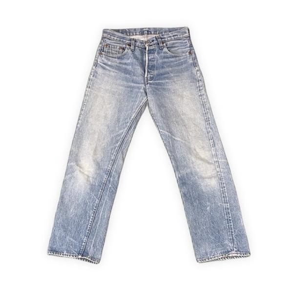 80's 1982 米国製 リーバイス LEVI'S 501 レッドライン 赤耳 ひげ 裾チェーンス...