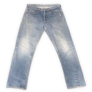 80's 1981 米国製 リーバイス LEVI'S 501 ビンテージ 赤耳 黒カン 内股シングル...