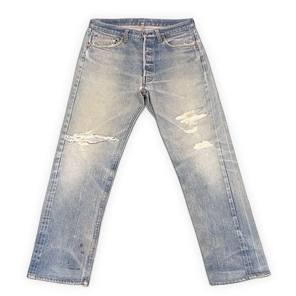 70's 1978 米国製 ビンテージ リーバイス LEVI'S 501 66後期 釦裏6 赤耳 ダ...