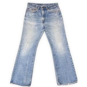 米国製 80's 1983 リーバイス LEVI'S 517-0217 650工場 赤タブ 内股シン...