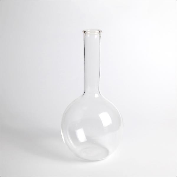 小泉硝子製作所　平底フラスコ　500ml