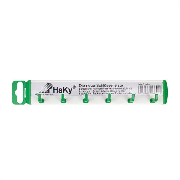 HaKy 6　Key hook　Green　キーフック　ドイツ製　緑　グリーン